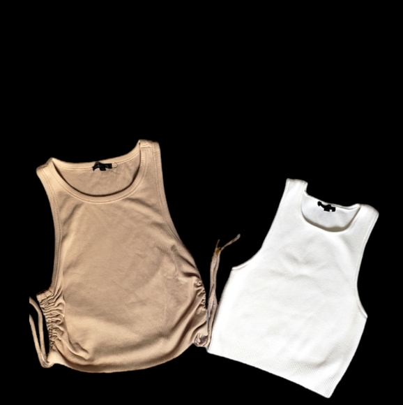 Set of 2 Dynamite Crop Tops - Picture 1 of 7
